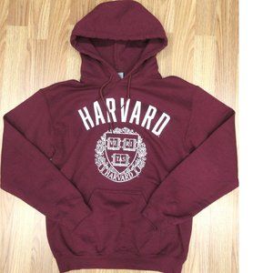 HARVARD CRIMSON HOODIE COTTON/POLY SWEATSHIRT TEAM COLORS SMALL, S